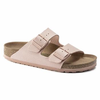 Arizona Birkenstock Vegan Soft Micro Fiber Damske Ruzove | SK 3PJJ